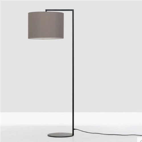 LC.BL.MH0570F - LUMINARIA CROMADA CUPULA TECIDO