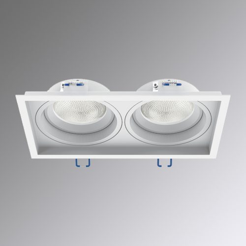 LC.IL.4707 -EMBUTIDO RECUADO PARA 2 PAR20 LED